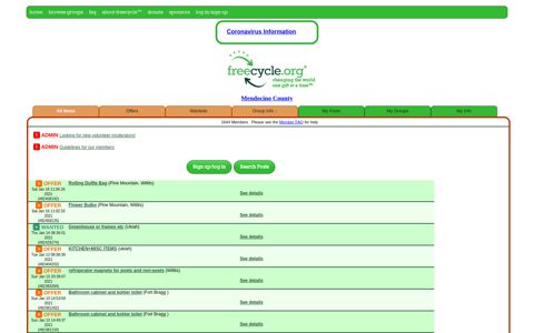 Admin - The Freecycle Network
