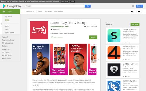 Jack'd - Gay Chat & Dating - Apps on Google Play