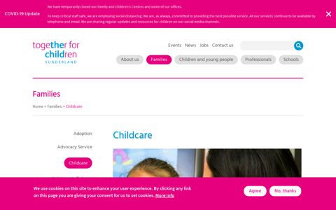 Childcare | Together for Children