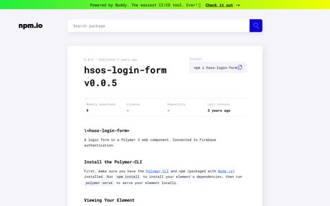 Hsos-login-form NPM | npm.io