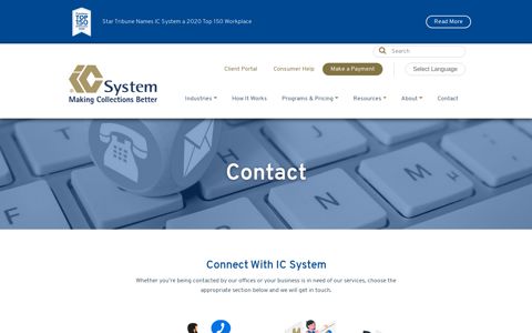 Contact Us | IC System