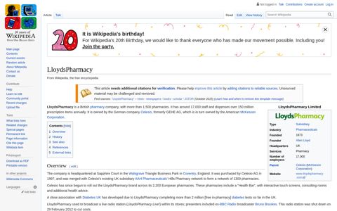 LloydsPharmacy - Wikipedia