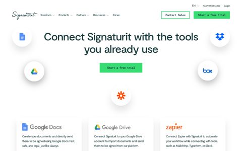 Connect Signaturit with the tools you already use