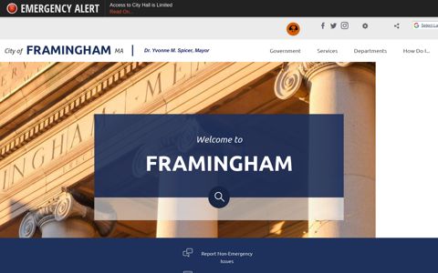 City of Framingham, MA Official Website | Official Website