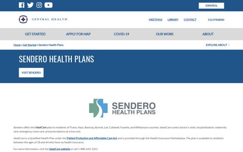 Sendero Health Plans - Central Health