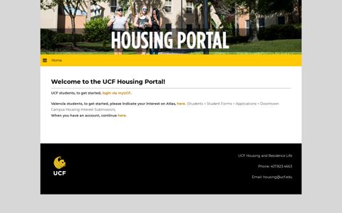 Housing Portal - StarRez Housing