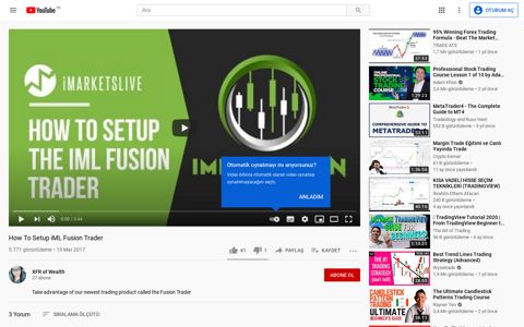 How To Setup iML Fusion Trader - YouTube