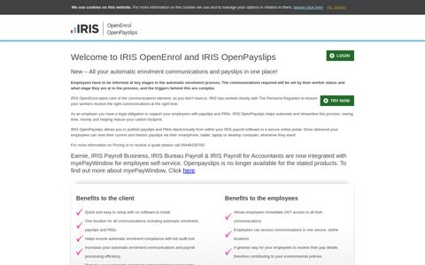 OpenPayslips from IRIS