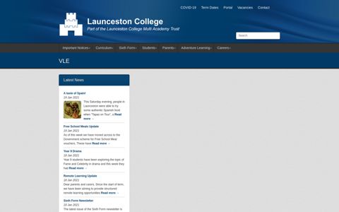 VLE - Launceston College