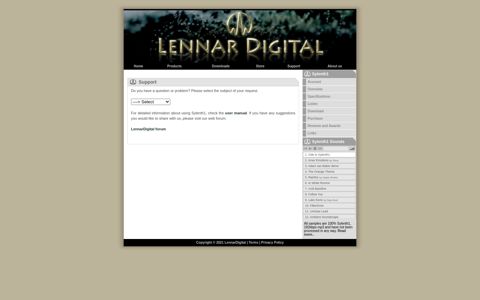 Support | LennarDigital