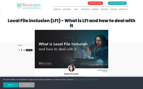 Local File Inclusion (LFI) - What is LFI and how to deal with it
