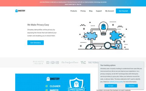 Ghostery: Online Privacy Made Easy