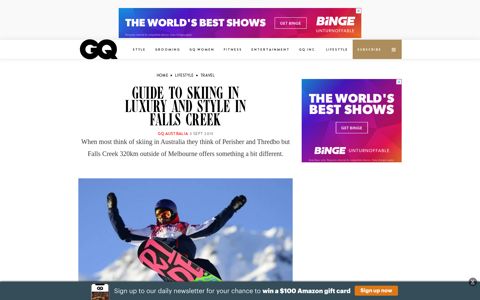 Guide To Skiing In Luxury And Style In Falls Creek - GQ