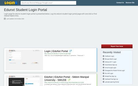 Edunxt Student Login Portal - Loginii.com