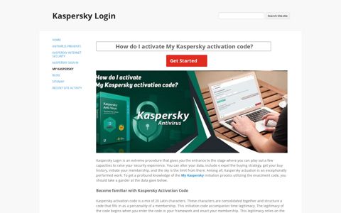 My Kaspersky - Kaspersky Login - Google Sites