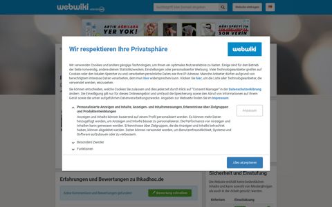 Ihkadhoc.de - Erfahrungen und Bewertungen - Webwiki