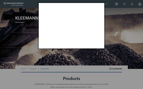 Home Page | Kleemann GmbH - Wirtgen Group