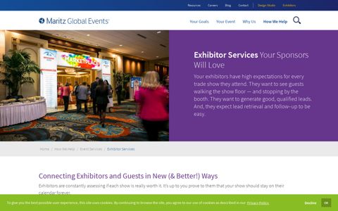 Exhibitor Services & Lead Retrieval — Maritz Global Events