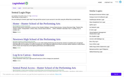 Sentral Login Hspa Home - Hunter School of the Performing ...
