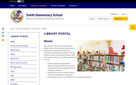 Library Portal / Home - Christina School District