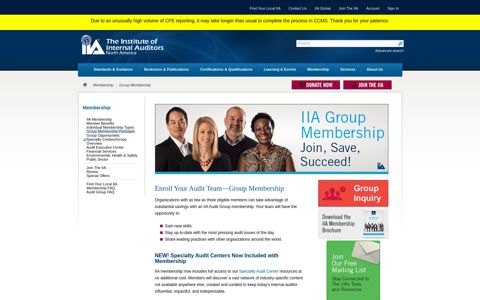 Group Membership - IIA