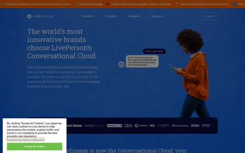 LivePerson: The World's First AI-powered Conversational Cloud