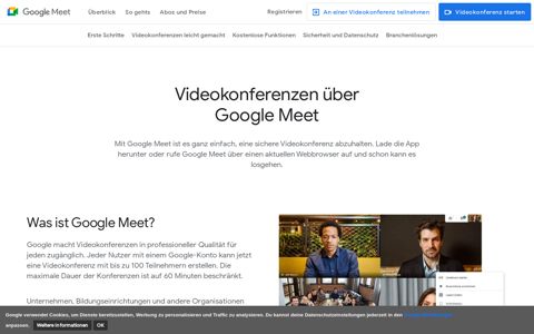 So nutzt du Meet-Videokonferenzen | Google Meet