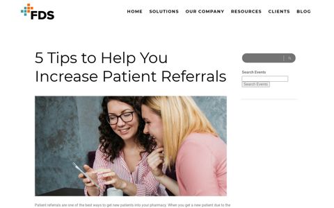 5 Tips to Help You Increase Patient Referrals | FDS Blog
