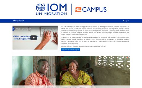 IOM's eCampus - International Organization for Migration