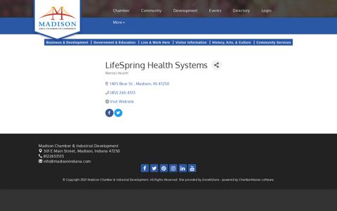 LifeSpring Health Systems | Mental Health - Member Login ...