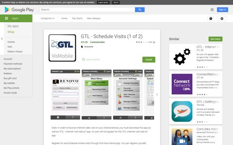 GTL - Schedule Visits (1 of 2) - Apps on Google Play