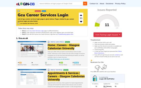 Gcu Career Services Login - штыефпкфь login 0 Views