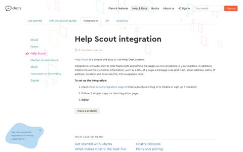 Helpscout + Chatra Live Chat Integration