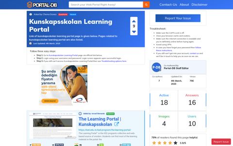 Kunskapsskolan Learning Portal