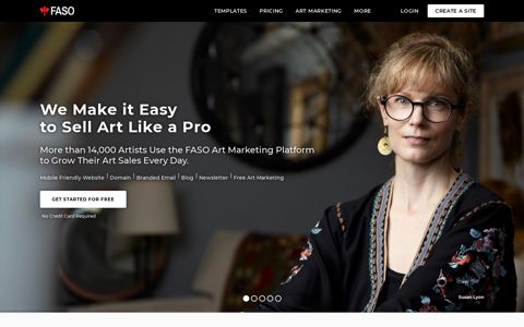 Websites for Artists by FASO - The Leading Provider of ...