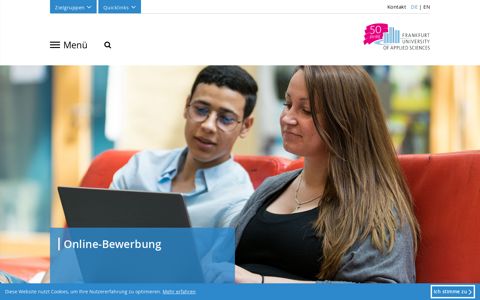 Online-Bewerbung | Frankfurt UAS