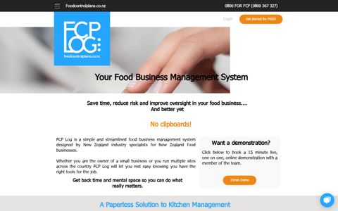 FCP Log | New Zealand | Your Paperless FCP