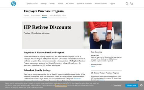 Retiree Purchase Program | HP® Official Site