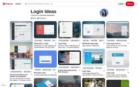 10+ Login Ideas | login page, login design, login ... - Pinterest
