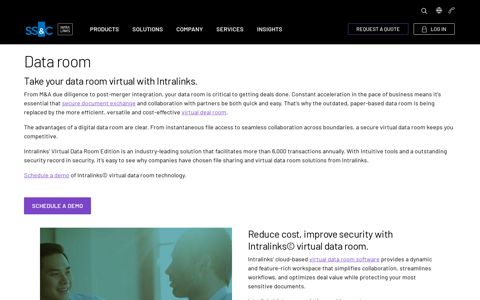 Data room | Intralinks