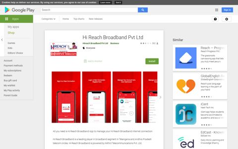 Hi Reach Broadband Pvt Ltd - Apps on Google Play