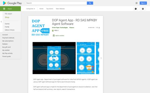 DOP Agent App - RD SAS MPKBY Agent Software – Apps on ...