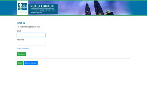 Log In - Kuala Lumpur Standard Chartered Marathon 2020 ...