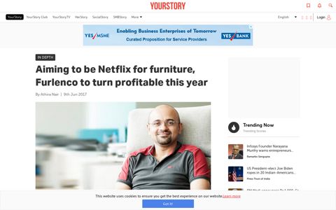 Aiming to be Netflix for furniture, Furlenco to turn profitable this ...