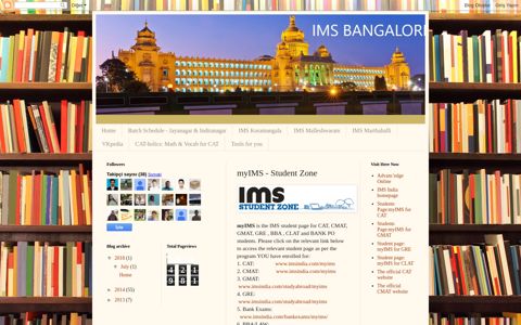 myIMS - Student Zone - IMS Bangalore
