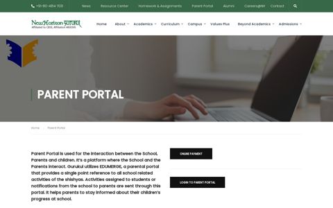 Parent Portal - New Horizon Educational Institutions