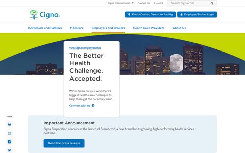 Employer Health Insurance Plans | Cigna
