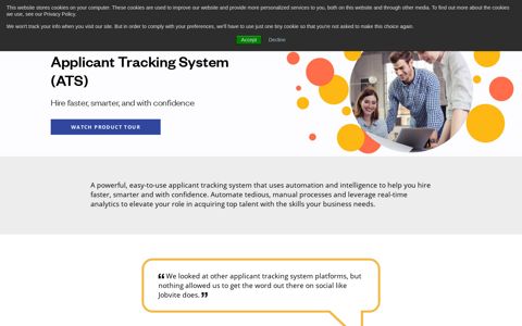 Applicant Tracking System (ATS) Software – Jobvite