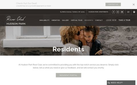 Resident Information and Portal | Hudson Park River Club