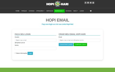 Email HopiHari - HOPI HARI